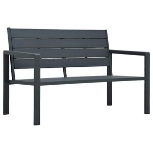 vidaXL sz&uuml;rke faut&aacute;nzat&uacute; HDPE kerti pad 120 cm