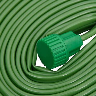 vidaXL 3 csöves zöld PVC locsolótömlő 7,5 m