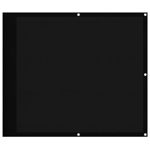 vidaXL fekete erk&eacute;lyparav&aacute;n 100% oxford poli&eacute;szter 90 x 700 cm