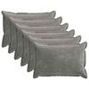 vidaXL P&aacute;rna huzat 6 pcs HOUTEN S&ouml;t&eacute;tsz&uuml;rke 50 x 70 cm Chenille Sz&ouml;vet