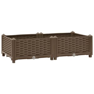 vidaXL polipropil&eacute;n magas&aacute;gy&aacute;s 80 x 40 x 23 cm