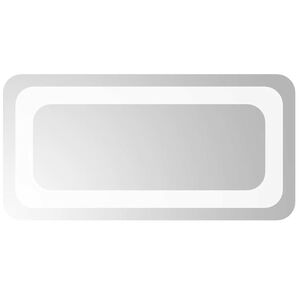 vidaXL LED-es f&uuml;rdőszobat&uuml;k&ouml;r 40 x 20 cm