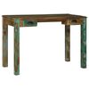 vidaXL &Iacute;r&oacute;asztal Barna 112 x 55 x 76 cm Szil&aacute;rd &Uacute;jrahasznos&iacute;tott Fa