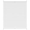 vidaXL Plisse Rol&oacute; 100 x 125 cm Feh&eacute;r Redős Rol&oacute;