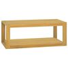 vidaXL t&ouml;m&ouml;r t&iacute;kfa falra szerelhető f&uuml;rdőszobaszekr&eacute;ny 90 x 45 x 35 cm