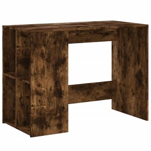 vidaXL f&uuml;st&ouml;s t&ouml;lgy sz&iacute;nű szerelt fa &iacute;r&oacute;asztal 102x50x75 cm