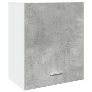 vidaXL &ldquo;Lyon&rdquo; betonsz&uuml;rke szerelt fa f&uuml;ggő szekr&eacute;ny 50 x 31 x 60 cm