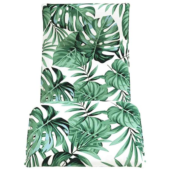 vidaXL oxford-sz&ouml;vet &ouml;sszecsukhat&oacute; napoz&oacute;&aacute;gy lev&eacute;lminta 175x54x8,5 cm