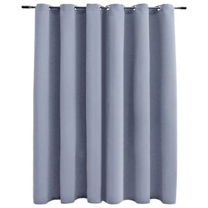 vidaXL sz&uuml;rke s&ouml;t&eacute;t&iacute;tőf&uuml;gg&ouml;ny f&eacute;mkarik&aacute;kkal 290 x 245 cm