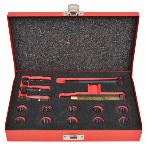 vidaXL izzógyertya javító készlet M10 x 1,0 mm