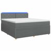 vidaXL Boxspring &aacute;gy matraccal S&ouml;t&eacute;tsz&uuml;rke 140 x 200 cm Sz&ouml;vet