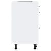 vidaXL Konyhai als&oacute; szekr&eacute;ny Kalmar feh&eacute;r műfa