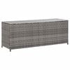 vidaXL sz&uuml;rke polyrattan kerti t&aacute;rol&oacute;l&aacute;da 150 x 50 x 60 cm