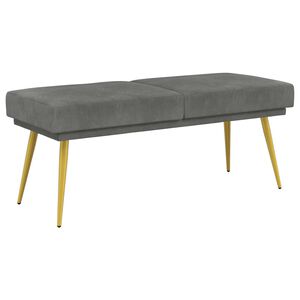 vidaXL K&eacute;ttag&uacute; pad S&ouml;t&eacute;tsz&uuml;rke 120 x 45 x 46 cm B&aacute;rsony