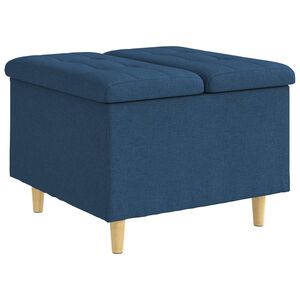 vidaXL T&aacute;rol&oacute;s Puff K&eacute;k 60 x 60 x 45 cm sz&ouml;vet
