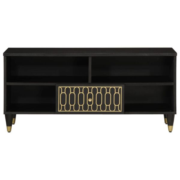 vidaXL t&ouml;m&ouml;r mang&oacute;fa TV-szekr&eacute;ny 100 x 33 x 46 cm