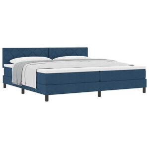 vidaXL Boxrug&oacute;s &aacute;gy fejt&aacute;ml&aacute;val K&eacute;k 200 x 200 cm sz&ouml;vet
