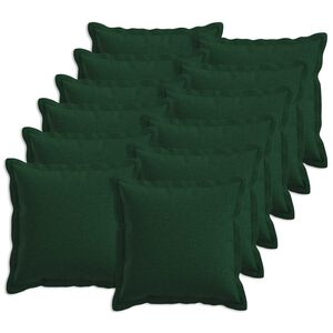 vidaXL P&aacute;rna huzat 12 db HOUTEN S&ouml;t&eacute;tz&ouml;ld 40 x 40 cm Műlensz&ouml;vet