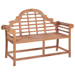 vidaXL t&ouml;m&ouml;r t&iacute;kfa kerti pad 127 x 58,5 x 92,5 cm