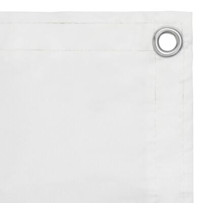 vidaXL fehér oxford-szövet erkélyparaván 90 x 500 cm