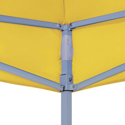 vidaXL sárga tető partisátorhoz 6 x 3 m 270 g/m²
