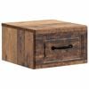 vidaXL Fali &eacute;jjeli szekr&eacute;ny Antik Fa 34,5 x 33 x 20 cm Szerelt Fa