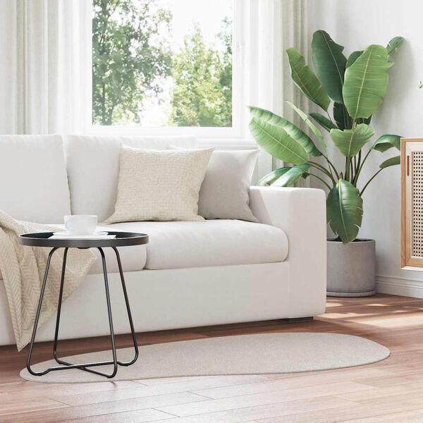 vidaXL Ter&uuml;letszőnyegek HUARTE Homoksz&iacute;n 80 x 150 cm Poli&eacute;szter