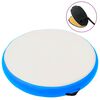 vidaXL k&eacute;k PVC felf&uacute;jhat&oacute; tornamatrac pump&aacute;val 100 x 100 x 15 cm