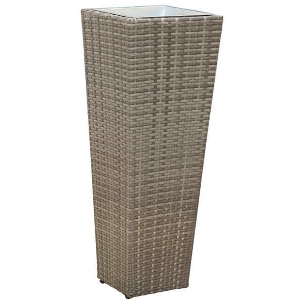 vidaXL K&uuml;lt&eacute;ri K&eacute;szlet 3 pcs F&eacute;m