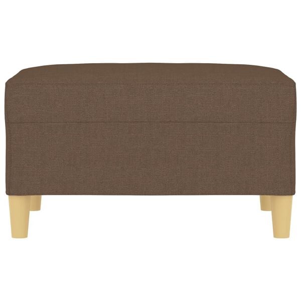 vidaXL barna sz&ouml;vet l&aacute;bzs&aacute;moly 70 x 55 x 41 cm