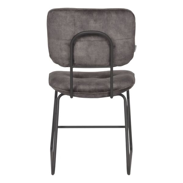 LABEL51 2 db antracitsz&uuml;rke "Dez" &eacute;tkezősz&eacute;k 49 x 60 x 87 cm