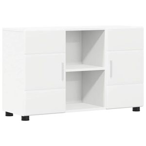 vidaXL Sz&eacute;f FLORIN 88,5 x 30,5 x 55,5 cm Feh&eacute;r Szerelt Fa