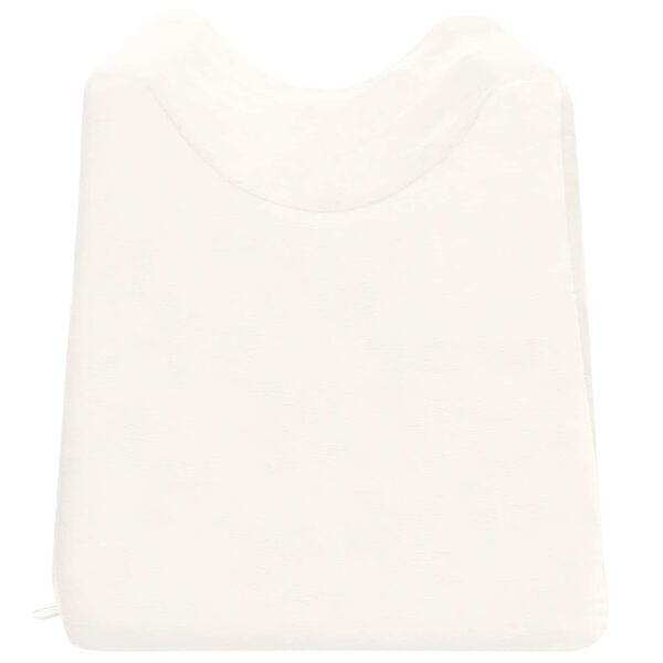 vidaXL L&aacute;bp&aacute;rna Egysz&iacute;nű Feh&eacute;r 68 x 25 x 21,5 cm PU hab