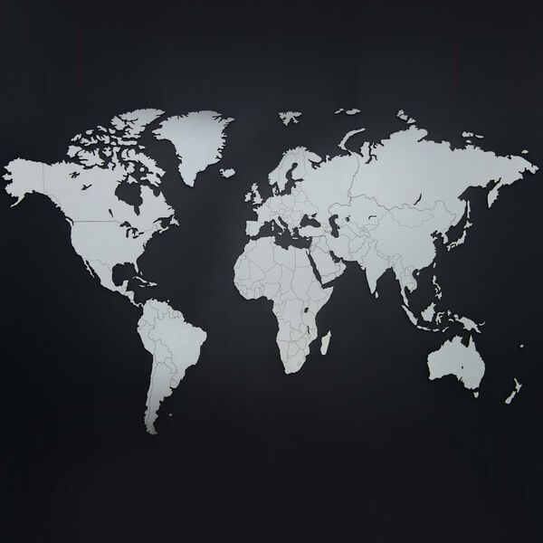 MiMi Innovations Luxury feh&eacute;r vil&aacute;gt&eacute;rk&eacute;p fali dekor&aacute;ci&oacute; 130 x 78 cm