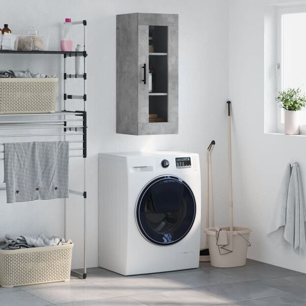 vidaXL betonsz&uuml;rke fali szekr&eacute;ny 34,5 x 34 x 90 cm