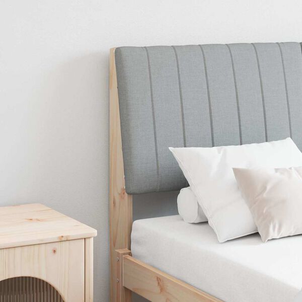 vidaXL K&aacute;rpitozott fejt&aacute;mla Vil&aacute;gossz&uuml;rke 135 cm T&ouml;m&ouml;r fenyőfa