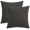 vidaXL P&aacute;rna huzat 2 pcs HEERLEN S&ouml;t&eacute;tsz&uuml;rke 40 x 40 cm