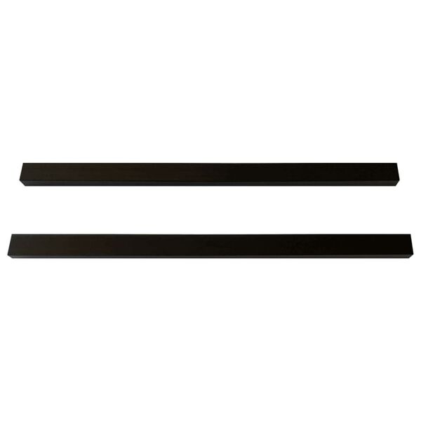 vidaXL 6 db fekete WPC deszkázatgerenda 170 x 8,5 x 4,5 cm