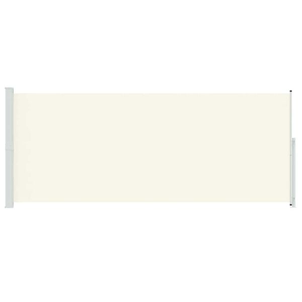 vidaXL kr&eacute;msz&iacute;nű beh&uacute;zhat&oacute; oldals&oacute; terasznapellenző 200 x 500 cm