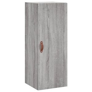vidaXL sz&uuml;rke sonoma sz&iacute;nű fali szekr&eacute;ny 34,5 x 34 x 90 cm
