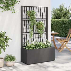 vidaXL s&ouml;t&eacute;tsz&uuml;rke PP r&aacute;csos kerti &uuml;ltetől&aacute;da 80 x 36 x 140 cm