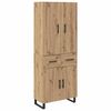 vidaXL Magasfi&uacute; 2 db Artisan t&ouml;lgy 69,5 x 34 x 180 cm