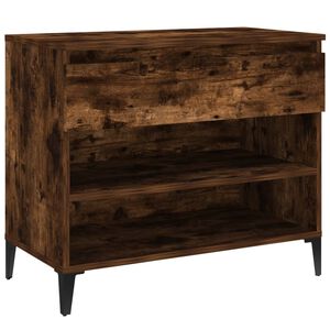 vidaXL f&uuml;st&ouml;s t&ouml;lgy sz&iacute;nű szerelt fa cipősszekr&eacute;ny 70 x 36 x 60 cm