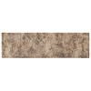 vidaXL Konyhai szőnyeg Barna beton 150 x 45 cm 100% Poliamid