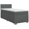 vidaXL Boxspring &aacute;gy matraccal S&ouml;t&eacute;tsz&uuml;rke 90 x 190cm Sz&ouml;vet