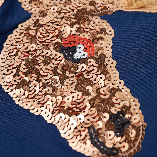 Tengerészkék gyerekpulóver 104