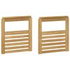 vidaXL Kart&aacute;masz modul 2 pcs Feh&eacute;r 59 x 6 x 61 cm T&ouml;m&ouml;r Ak&aacute;cfa