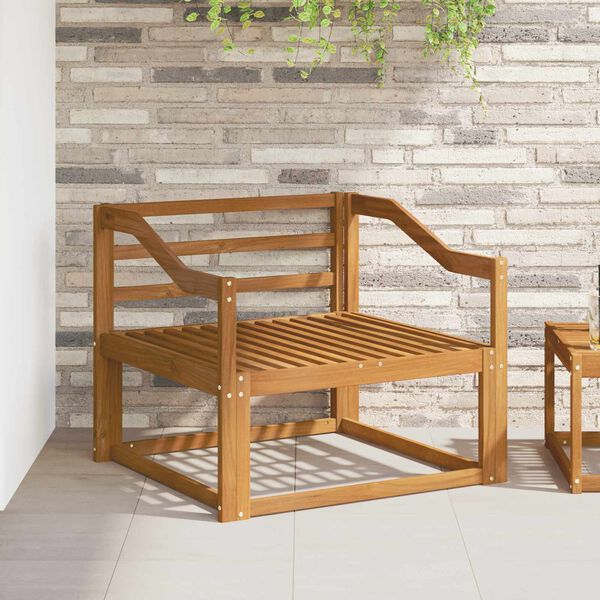 vidaXL K&uuml;lt&eacute;ri k&ouml;z&eacute;pső kanap&eacute; T&ouml;m&ouml;r Ak&aacute;cfa Term&eacute;szetes