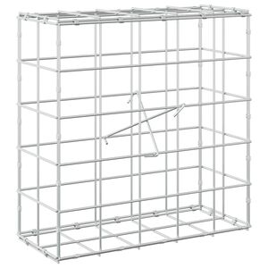vidaXL Gabion 5 mm Dr&oacute;ttal &eacute;s 10x10 cm R&aacute;csos 50x20x50 cm