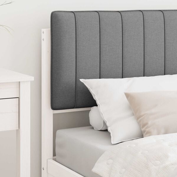 vidaXL &Aacute;gykeret K&aacute;rpitozott Fejt&aacute;ml&aacute;val Vil&aacute;gossz&uuml;rke 90 x 190 cm